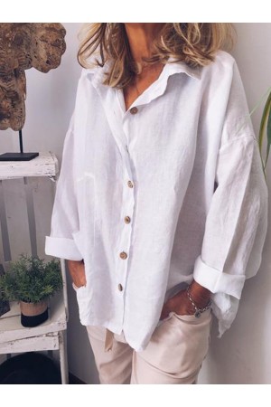 Women Casual Loose Shirt Tops Tunic Blouse