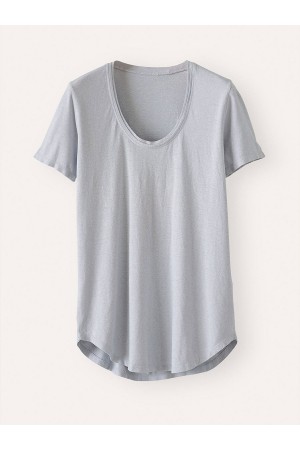 HEMP SCOOPNECK TSHIRT