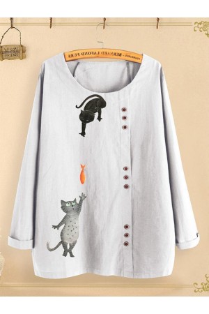 Long Sleeve Casual Shirts & Tops