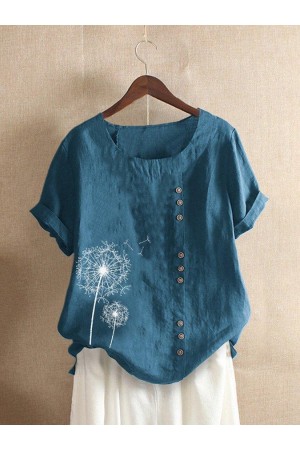Short Sleeve Vintage Shirts & Tops