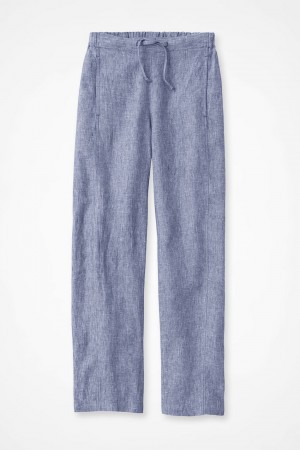 Linen Ankle Pants