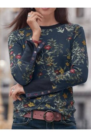 Black Long Sleeve Casual Shirts & Tops