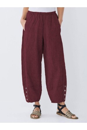 Casual Striped Bottoms