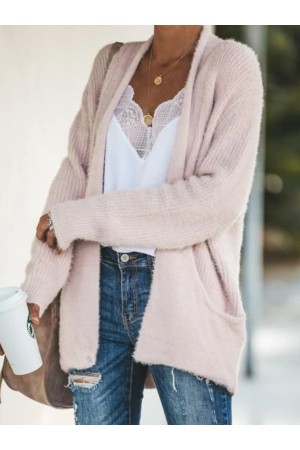 Women Casual Tops Tunic Plus Size Sweater Cardigan