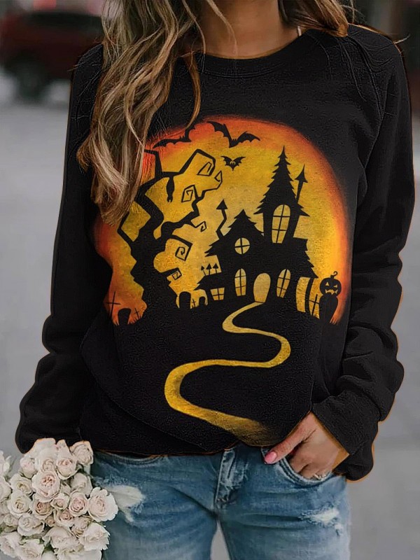 Women's holiday print Tshirt