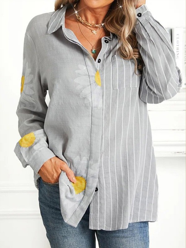 Daisy Casual Shirt Collar Shirts & Tops