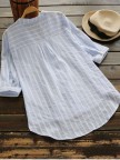 Casual Loose Tunic Long Sleeve Blouse