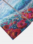 Landscape Prints Long Sleevs Hooded Zipper Casual Warm Coats