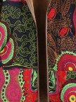 Thick Ethnic Print Long Sleeve Hooded Vintage Coat