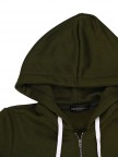 Casual Women Long Sleeve Zipper Hooded Pockets Coat