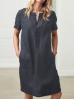 Shift Daytime Pockets Mini Dress