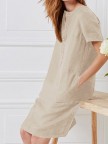Shift Daytime Pockets Mini Dress