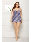 REVERIE CUP SIZED TIE FRONT UNDERWIRE SWIMDRESS and Shorts