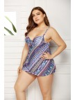 REVERIE CUP SIZED TIE FRONT UNDERWIRE SWIMDRESS and Shorts