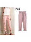 Plus Size Solid Casual Women Pants