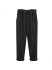 Plus Size Solid Casual Women Pants