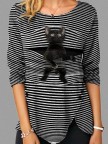 Fun Cat Print Top