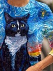 Cat Casual Sweatshirt