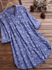 Regular Printed Long Sleeve Top1 Shirts & Blouses