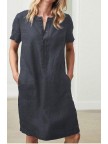 Shift Daytime Pockets Mini Dress