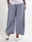 Summer Pockets Shift Casual Capri Pants