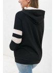 Pink Lace Varsity Zipper Hoodie Sweatshirt