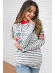 Meadow Lane Embroidered DoubleHood Sweatshirt