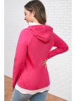 Petals & Promises Zipper Hoodie Sweatshirt