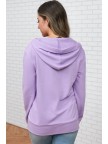 Lilac Performance Fleece HalfZip Hoodie