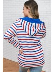 Red, White, & Blue HalfZip Hoodie Sweatshirt