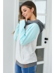 Mint Baseball Hoodie Sweatshirt