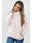 Sweetheart Print Zipper Hoodie Sweatshirt