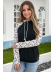 On The Prowl Zipper Hoodie SweatshirtLeopard