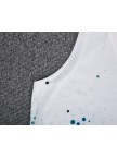 Distinctive Print VNeck Sleeveless Top