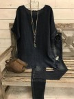 Solid Cotton Casual Shirts Tops