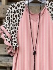 Printed Short Sleeve Vintage Shirts & Tops