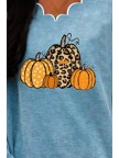 Women's Sweatshirts Pumpkin Print Sweatshirt