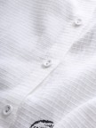 Long Sleeve Buttoned Sweet Crew Neck Blouses