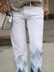 Ladies Printed Twopocket Pants