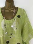 Long Sleeve Casual FloralPrint Blouse