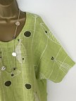 Long Sleeve Casual FloralPrint Blouse