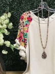 Casual Short Sleeve FloralPrint Shirts & Tops