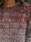Crew Neck Tribal Vacation Sweatshirt