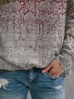 Crew Neck Tribal Vacation Sweatshirt