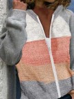 Crew Neck Raglan Sleeve Jacket