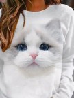 Long Sleeve Animal Sweatshirts
